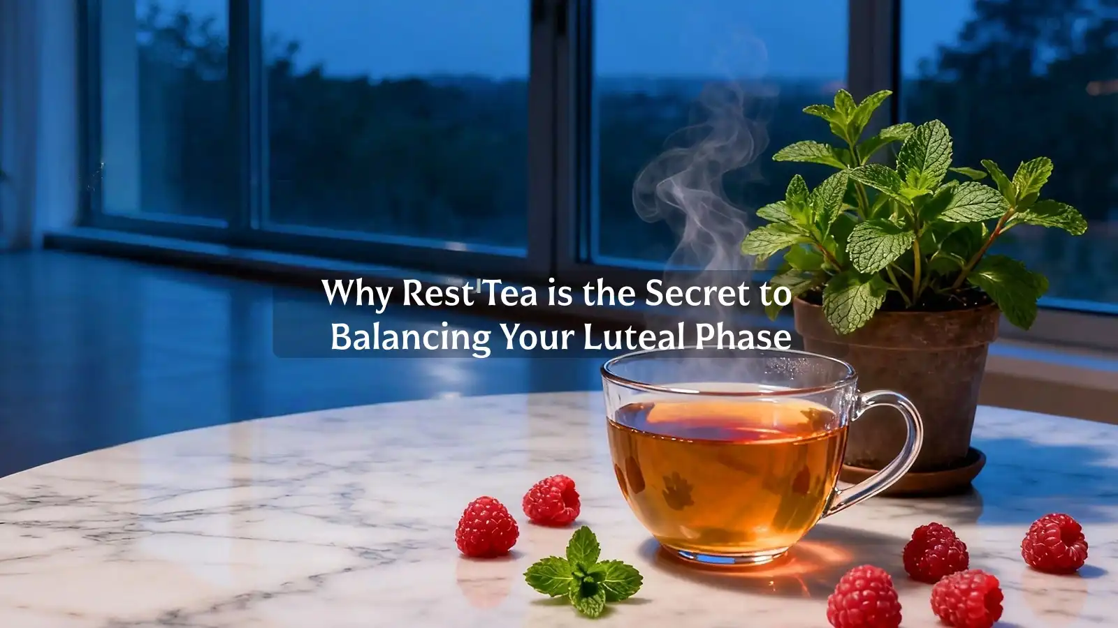 Why Rest Tea is the Secret to Balancing Your Luteal Phase
